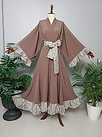 Abaya Medine İpeğinden Özel Tasarım.