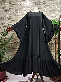 Elbise Zara Krep Kumaştan.