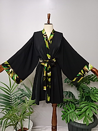 Dubai İpeğinden Özel Tasarım Kimono.
